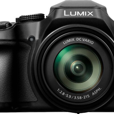 Panasonic - LUMIX FZ80D 18.1 Megapixels 4K Photo Point and Shoot Digital Camera with 60X Zoom Lens - Black