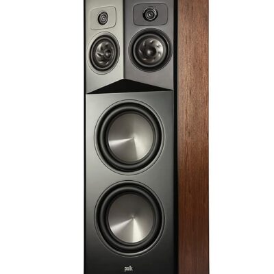 Polk Audio - Legend L800 Left SDA Tower Speaker - Brown Walnut