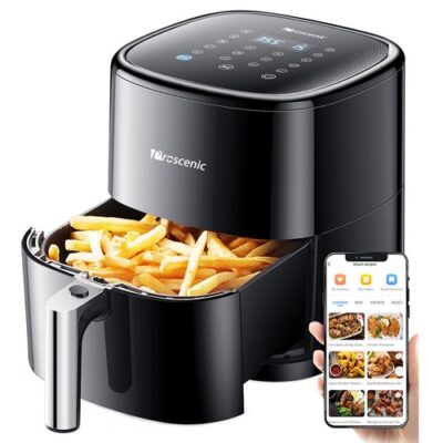 Proscenic T22 Smart Electric Air Fryer Oil-Free Non-stick Pan Black