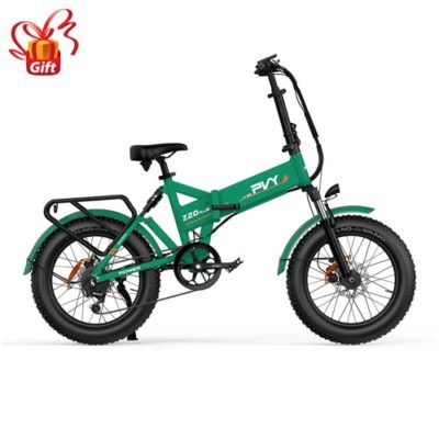 PVY Z20 Plus E-Bike 20 inch Tires 48V 1000W 16.5Ah 50km/h Speed Green