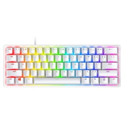 Razer Huntsman Mini 60% Gaming Keyboard Mercury White