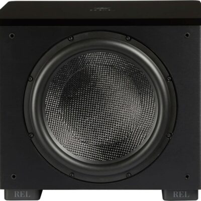 REL - HT/1510 Black Subwoofer - Black Vinyl