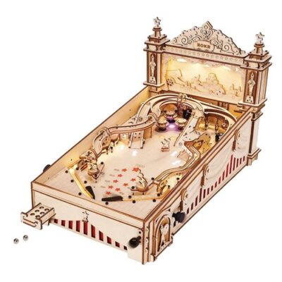 ROKR EG01 Pinball Machine 3D Wooden Puzzle Kit