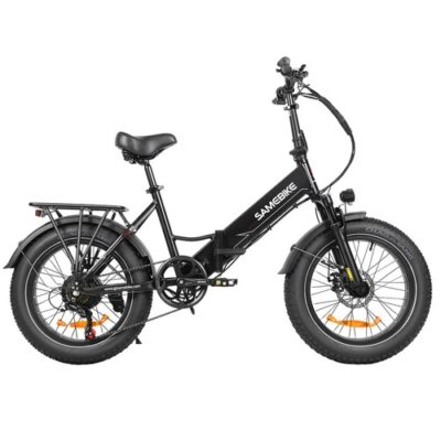 SAMEBIKE LOTDM200-II Folding Electric Bike Black