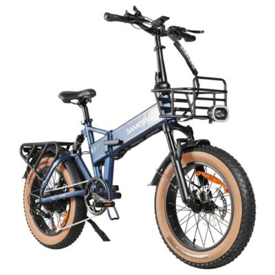 SAMEBIKE XWLX09-II Electric Bike 1000W/15Ah Blue