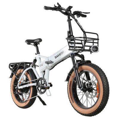 SAMEBIKE XWLX09-II Electric Bike 1000W/15Ah White