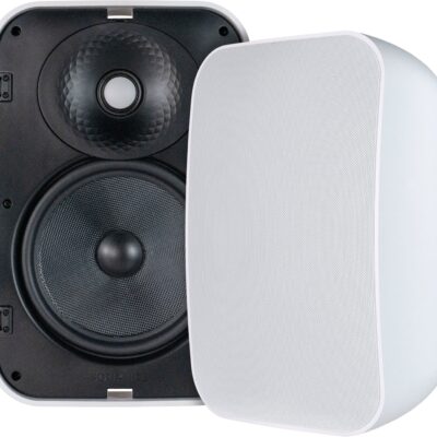 Sonance - MX86 - Mariner MX Series 8" 2-Way Outdoor Surface Mount Speakers (Pair) - Paintable White