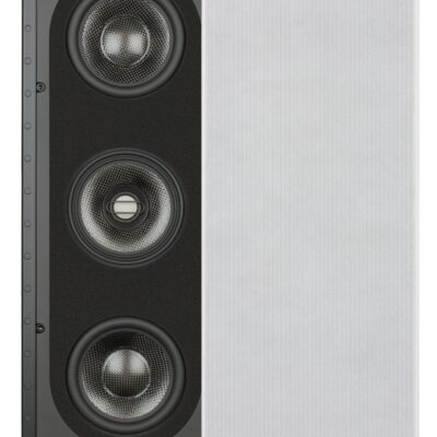 Sonance - R1 REFERENCE RECTANGLE SINGLE SPEAKER - Reference 5-1/4" 3-Way In-Wall Rectangle Speaker (Each) - Paintable White