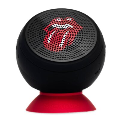 Speaqua - Barnacle Vibe 3.0 Portable Waterproof Bluetooth Speaker with Built in Storage (2,000 songs) - Rolling Stones - Rolling Stones Classic