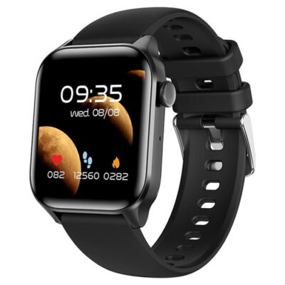 T12 Pro Smartwatch Health Monitoring Bracelet - Black