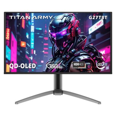 TITAN ARMY G27T8T QD-OLED 26.5-Inch Professional Gaming Monitor