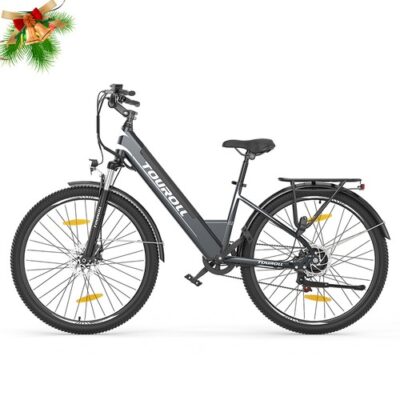 Touroll J1 ST 27.5 inch Trekking Bike 15.6Ah Battery Max 100km Range