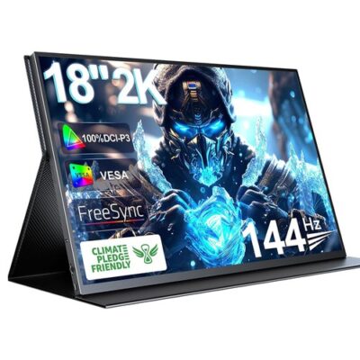 UPERFECT K118 18 Inch 144Hz Portable Gaming Monitor US Plug