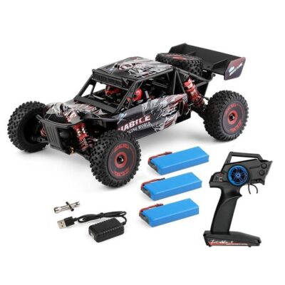 Wltoys 124016 1/12 Brushless RC Car Three Batteries