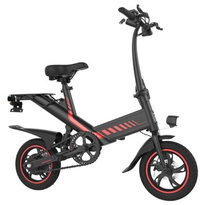 Y1S Electric Bike 12 inch 36V 7.8Ah 250W Motor 25km/h Speed Black