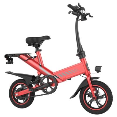 Y1S Electric Bike 12 inch Tire 36V 7.8Ah 250W Motor 25km/h Speed Red