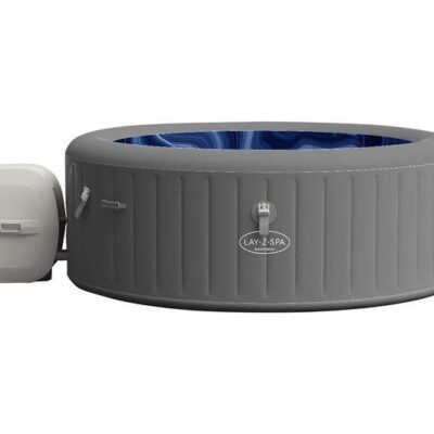 LAY-Z-SPA Santorini Airjet Inflatable Hot Tub - Grey