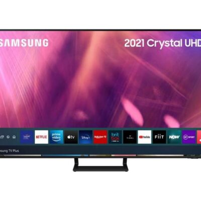 SAMSUNG UE55AU9000KXXU 55' Smart 4K Ultra HD HDR LED TV with Bixby, Alexa & Google Assistant